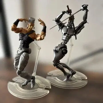 장 피에르 폴나레프 실버 채리엇 초상 가동 피규어 2점 세트