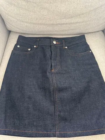 A.P.C. 데님 스커트 34