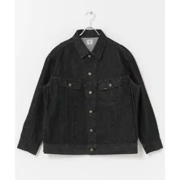 LEE 블랙 데님 자켓