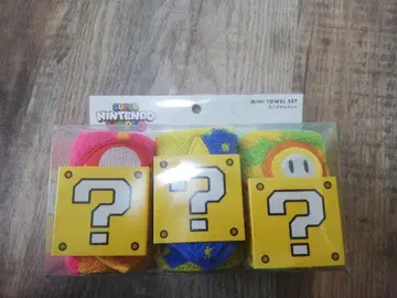 슈퍼 마리오 미니 타월 세트