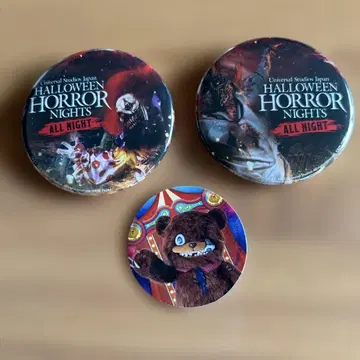 할로윈 호러 올 나이트 캔뱃지 세트