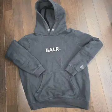 BALR. 블랙 후드티 S