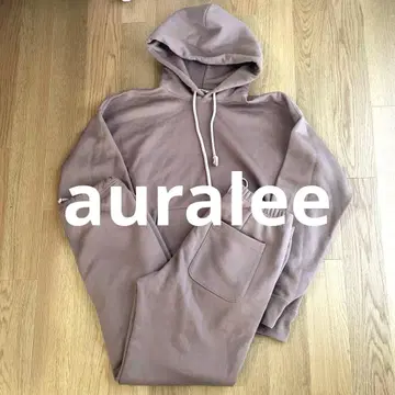 auralee 오라리 후드티 맨투맨 팬츠 셋업