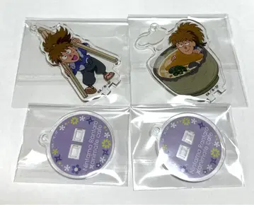 닌타마 후와 라이조 하치야 사부로 애니 카페 미니 아크릴 스탠드 세트