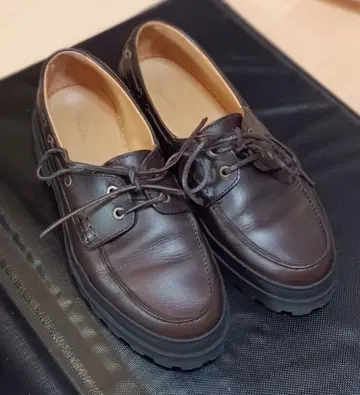 A.P.C. 가죽 로퍼 데크 슈즈 신발 APC