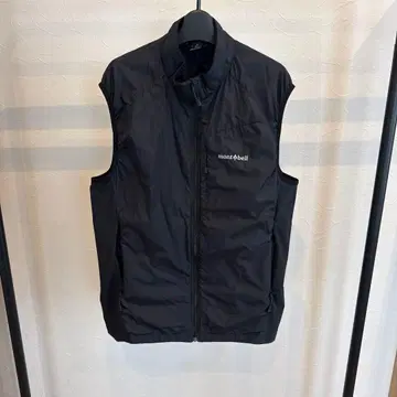 mont-bell 블랙 나일론 베스트