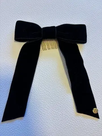 샤포 도 오 벨로아 리본 블랙