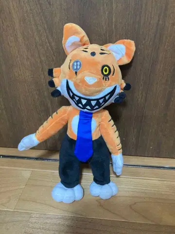 오렌지색 고양이 봉제 인형