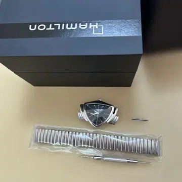 16mm 자바라 벨트 수축 밴딩 실버 해밀턴 벤츄라 남성용