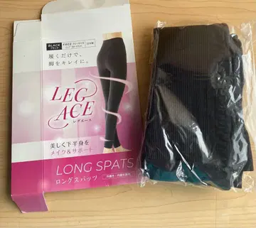 LEG ACE 롱 스패츠 블랙 프리 사이즈