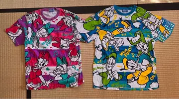 디즈니 T셔츠 도날드 데이지