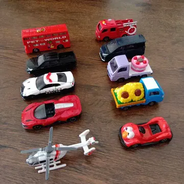 미니카 세트 엘모 소방차 순찰차 등