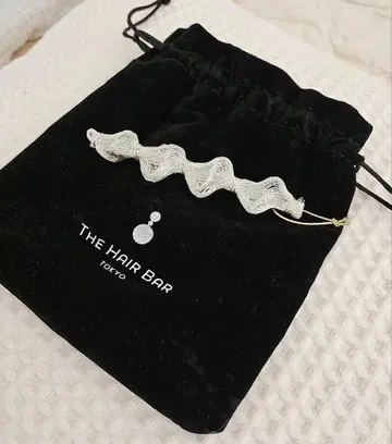 [새상품] 더 헤어바 도쿄 메쉬 웨이브 10cm 머리핀