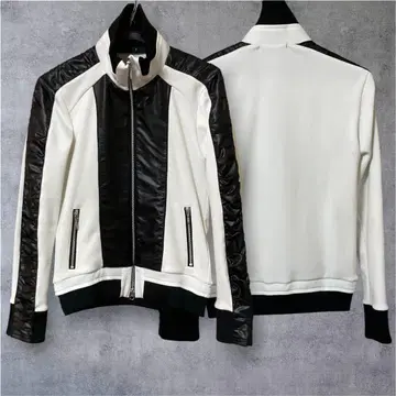 화이트/블랙 트랙 자켓 스픽 인터내셔널