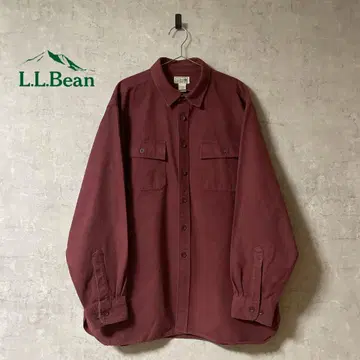 L.L.Bean 엘엘빈 90s 빈티지 두꺼운 원단 코튼 셔츠