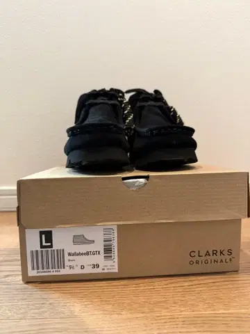 Clarks WallabeeBT.GTX 블랙 39