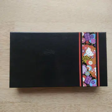 헬로키티 일본풍 꽃무늬 지퍼 달린 지갑 발레트