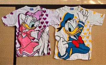 디즈니 T셔츠 도날드 데이지
