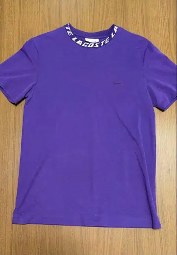 LACOSTE 퍼플 티셔츠 FR 3 / US S