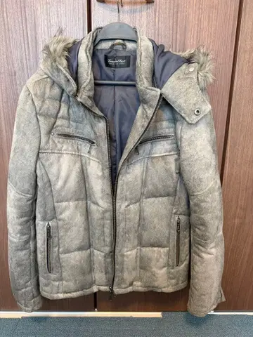 TORNADO MART 그레이 퍼 후드 자켓