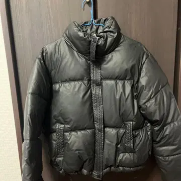 [ 새상품급 ] 블랙 다운 자켓 숏 기장