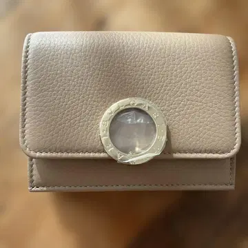 불가리 3단 폴더형 지갑