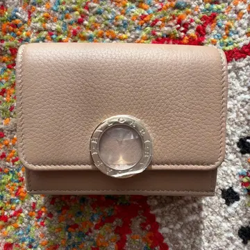 불가리 3단 폴더형 지갑