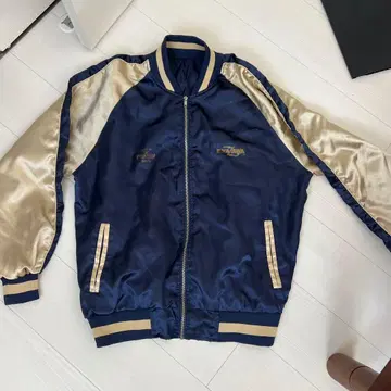 E YAZAWA 스카잔 네이비/베이지