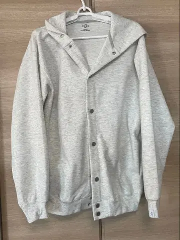 코엔 클린플러스 맨투맨 스냅 버튼 후드티