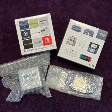 시동음 & 게임 하드 키링 세트 게임보이 어드밴스