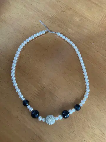 펄과 오닉스 목걸이