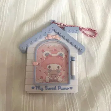 마이 스위트 피아노 시크릿 미니 사진 프레임 참 블루 산리오