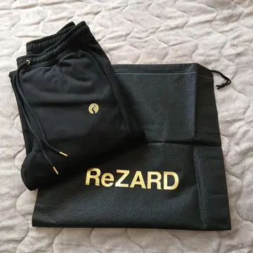 ReZARD/리자드/히카루/블랙/속기모 스웨트 팬츠/S/16500엔