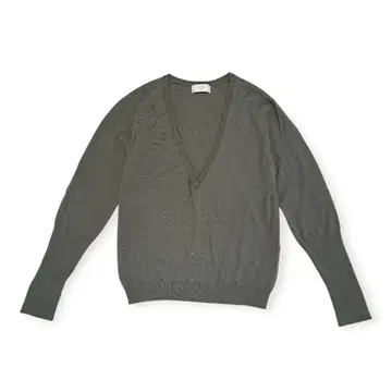 슬로브 이에나 워셔블 플레인 V넥 니트 풀오버 울 100%