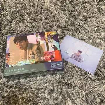 새상품 지 창욱 assemble FC 한정판 퍼즐 엽서