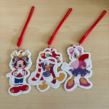 상하이 디즈니 갑진년 택 3종 세트