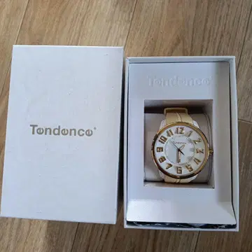 Tondenco 골드 화이트 시계