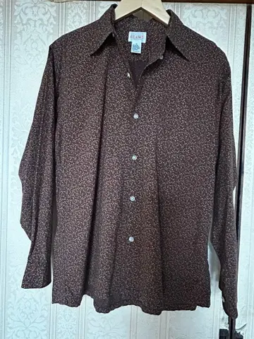 BEAMS 빔즈 브라운 긴팔 셔츠