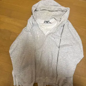 noill 보로 빈티지 후드티 맨투맨 츠네다