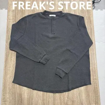 FREAK'S STORE 워시 헨리넥 롱T
