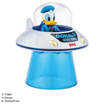 디즈니 토미카 스페이스 레트로 도널드 덕 SPACE RETRO