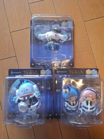 산리오 해피 복권 피규어 제일복권 3체 세트