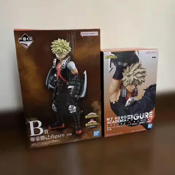 나의 히어로 아카데미아 바쿠고 카츠키 B상 피규어 2점 세트