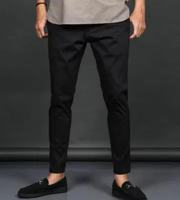 [새상품급] 원더 쉐이프 테이퍼드 팬츠 M 블랙 (The DUFFER)