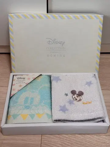 디즈니 UCHINO 디즈니 미키 타월 세트