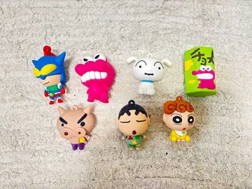 짱구는 못말려(크레용 신짱) 피규어 키링 세트