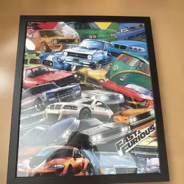 연말 가격 인하 핫휠 미니카 그래픽 프레임 포함