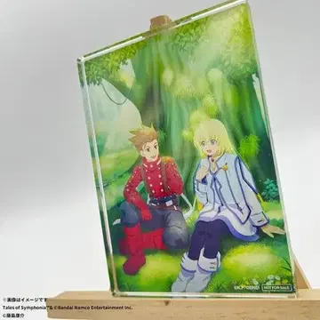 테일즈 오브 심포니아 아소비 스토어 특전 아크릴 블록