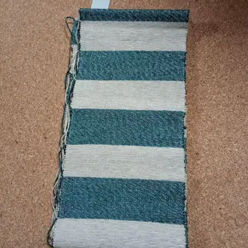 m-2049 반폭 오비 종이 천 찢기 직조 진품 298cmx7.5cm