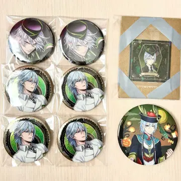 트위스티드 원더랜드 캔뱃지 실버 AGF 실험복 스케어리 8점